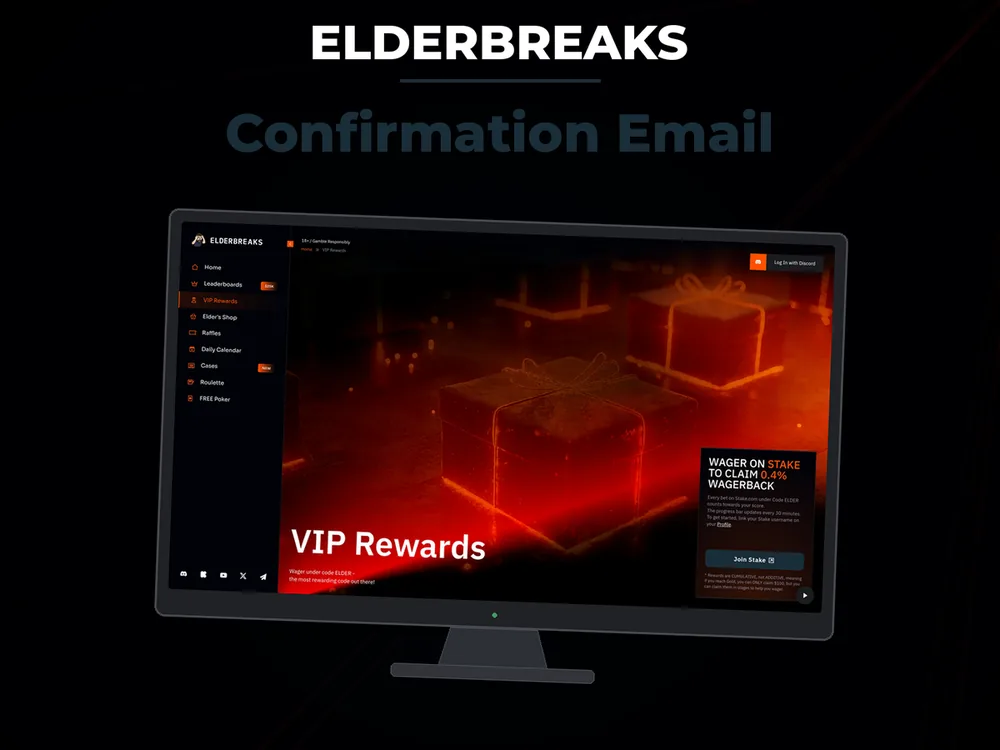 Elderbreaks - Confirmation Email